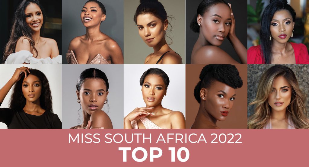 Miss South Africa 2022 top 10