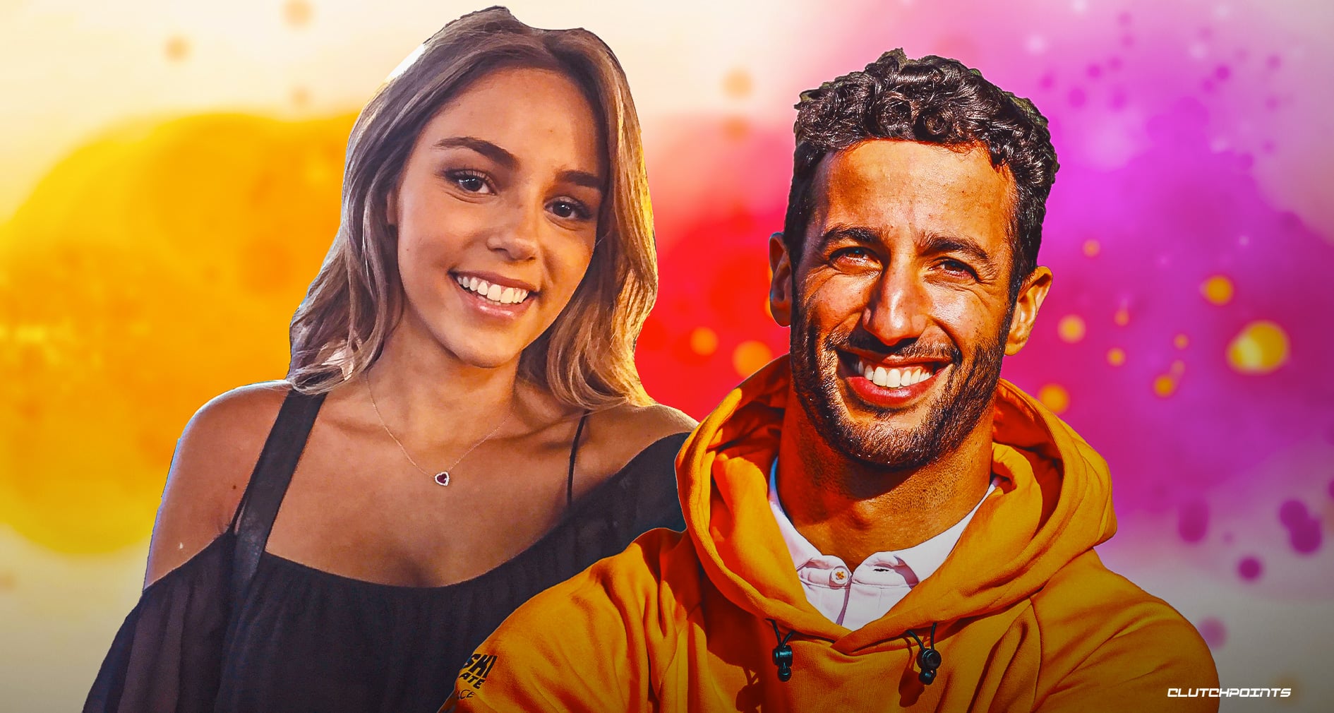 Ricciardo's girlfriend - Heidi Berger