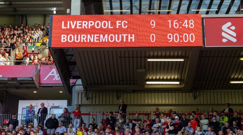 record-breaking afternoon for Liverpool